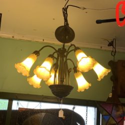Lily hanging light : yellow