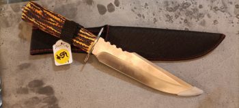 Serrated Blade Knife with Glass Breaker