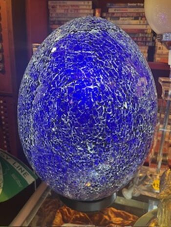 Blue Egg lamp