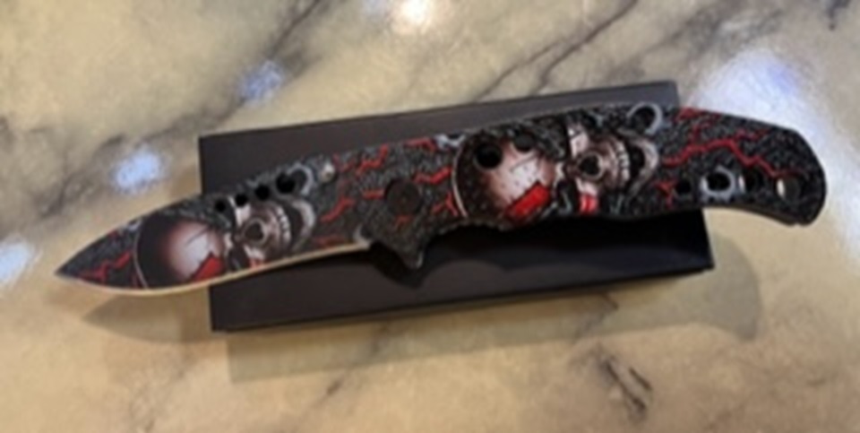 Boker Skull knife