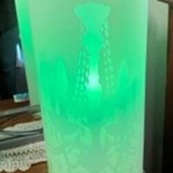 Colour changing lamp