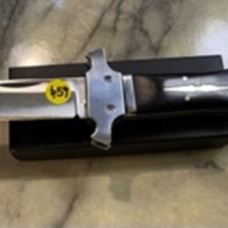 Columbia black handled knife