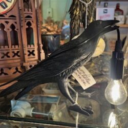 Crow lamp