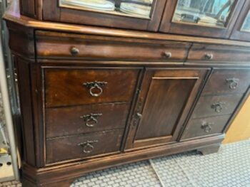 Display cabinet drawers