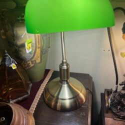 Green Bankers lamp