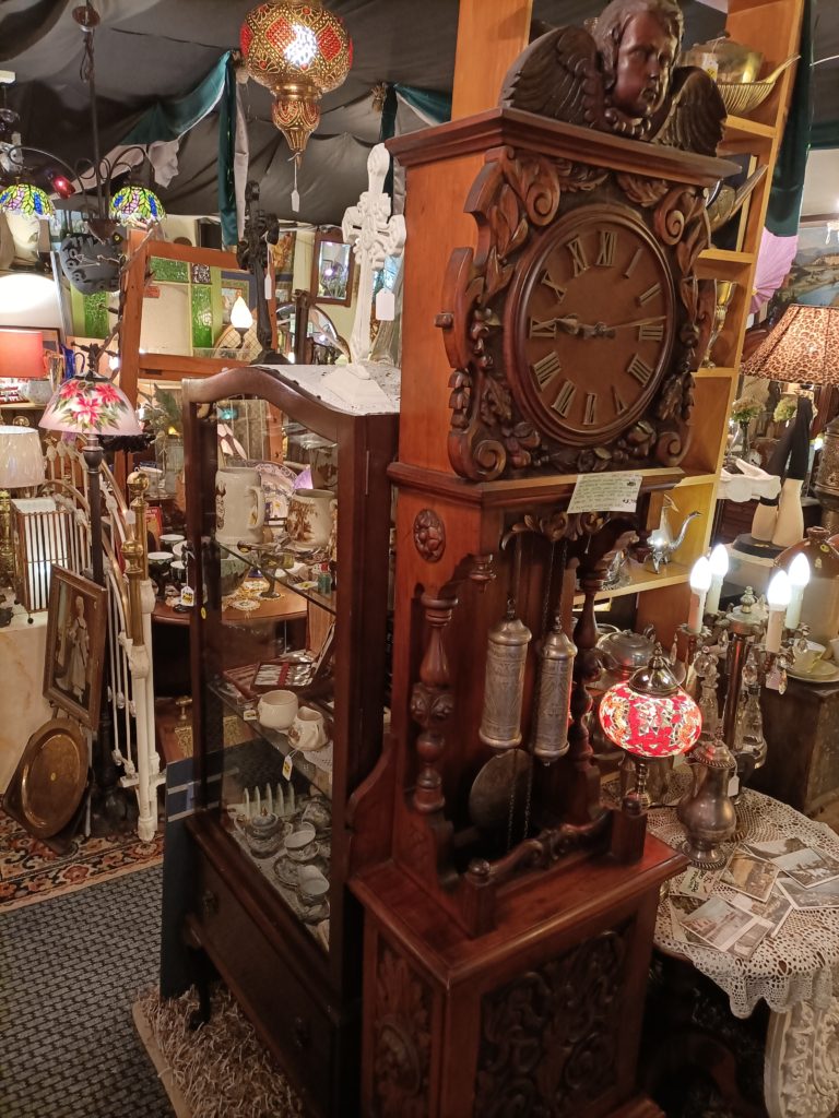 Handcarved Kauri Grandfather Clock - Image 2