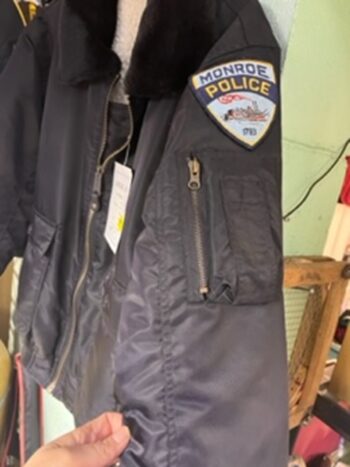 Bomber Jacket - with Police shoulder badge - Image 3