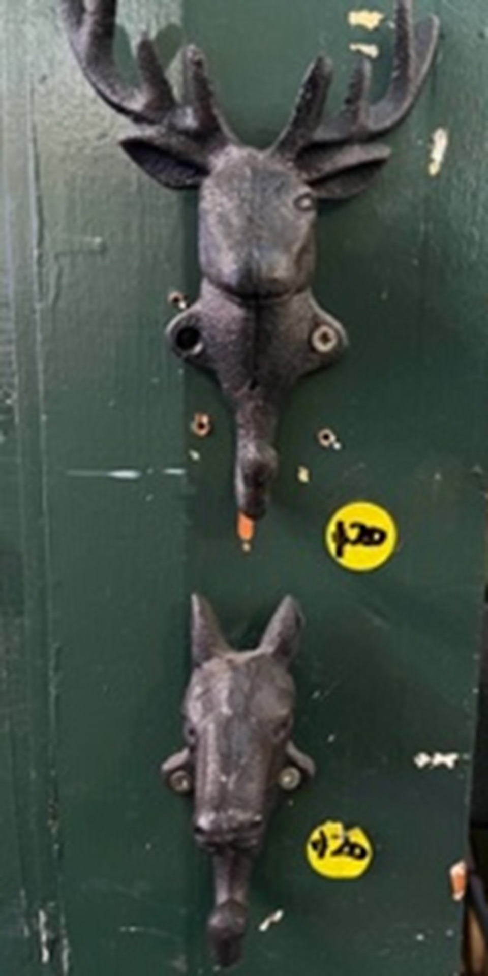 animal coat hooks