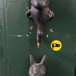 Animal coat hooks