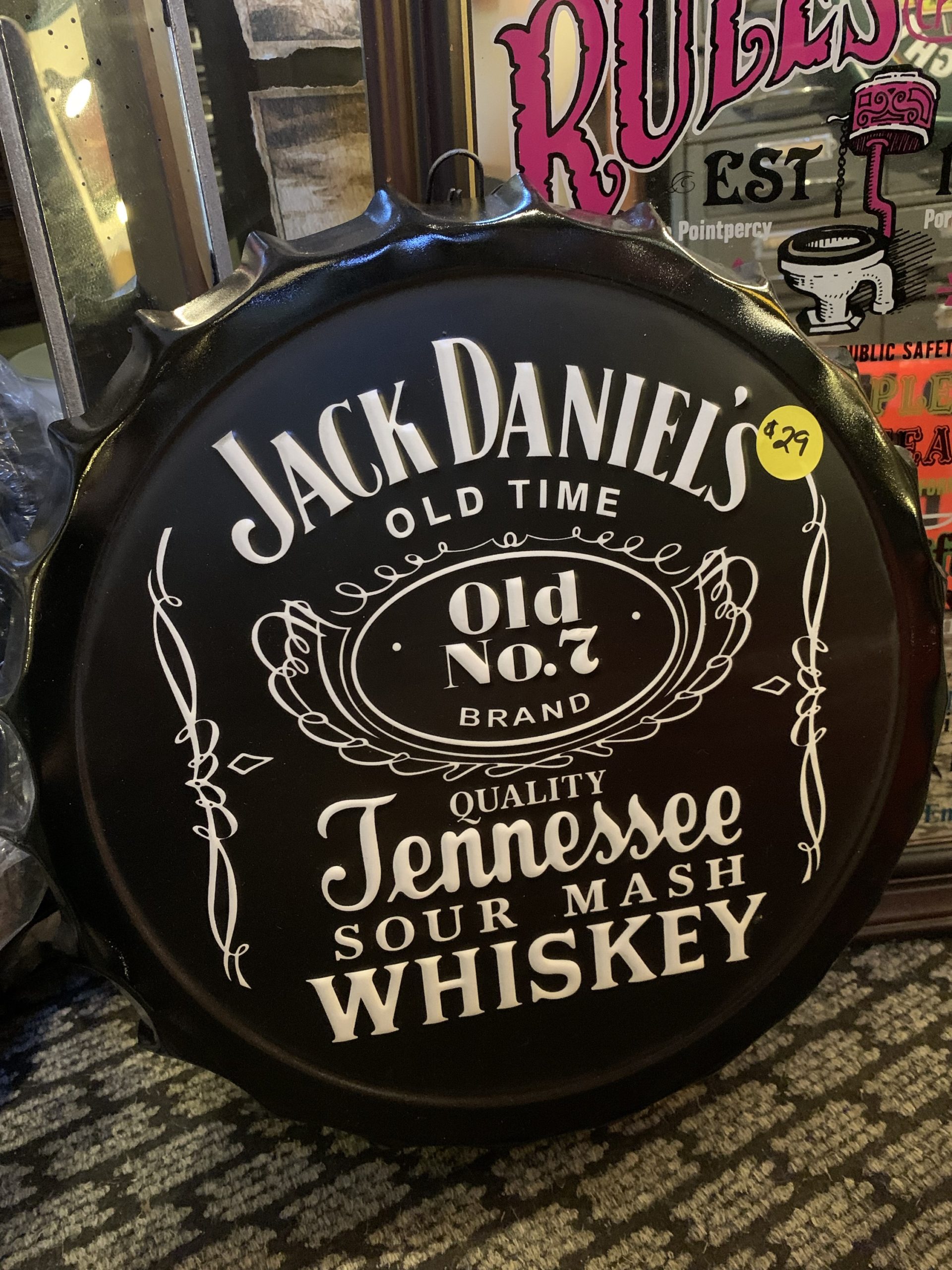 Jack daniels bottle cap online