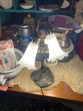 White Lily Lamp