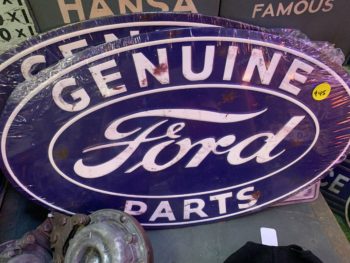 Ford parts sign