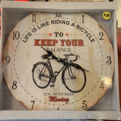 Bicycle clock