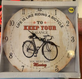 Bicycle clock