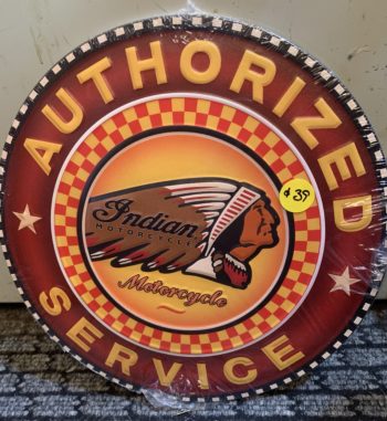 Indian Motorcycles sign