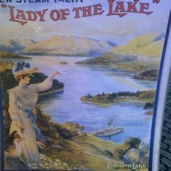 Lady of the Lake - vintage advertisement poster print