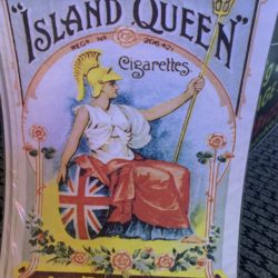 Vintage poster - Island Queen cigarettes